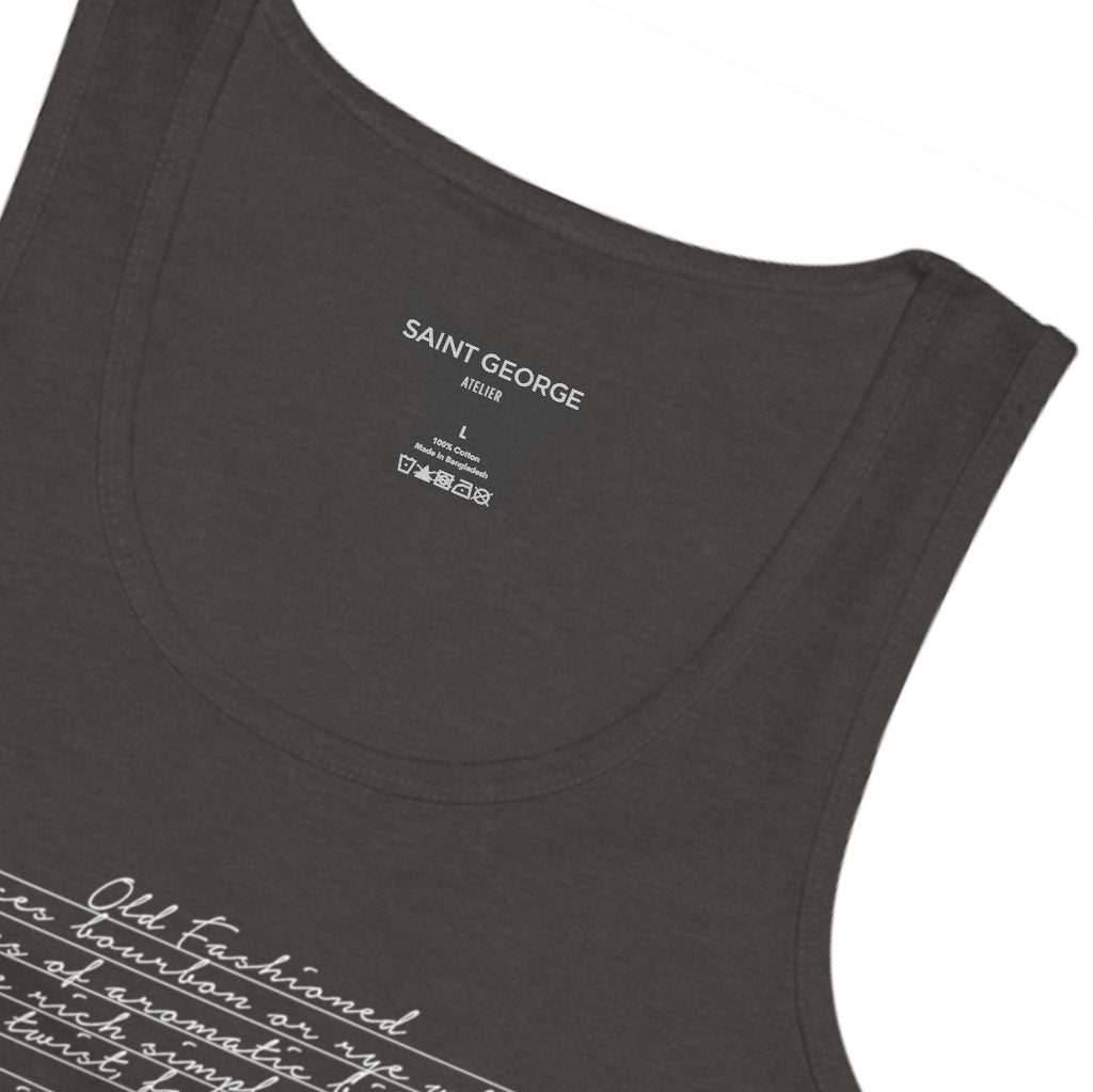 Old Fashioned Tank Top | Dark Heather Gray