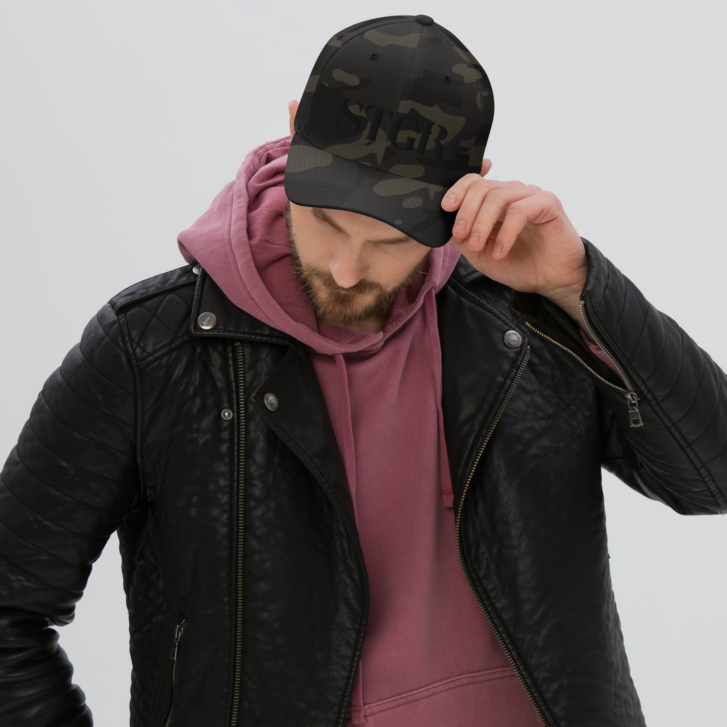STGR Dark Camo Cap